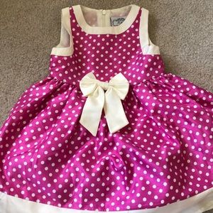 Girls polka dot dress